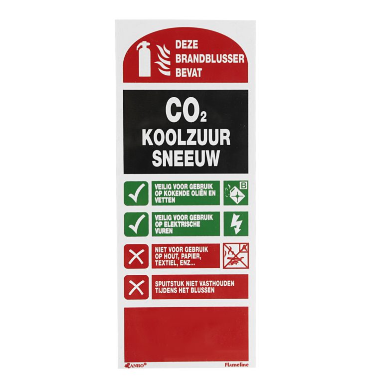 Koolzuursneeuwblussers 2kg en 5kg | Fire Control Brandblussers